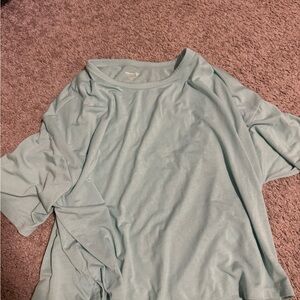 Old Navy Green Polo T-Shirt Relaxed Fit Short Sleeve